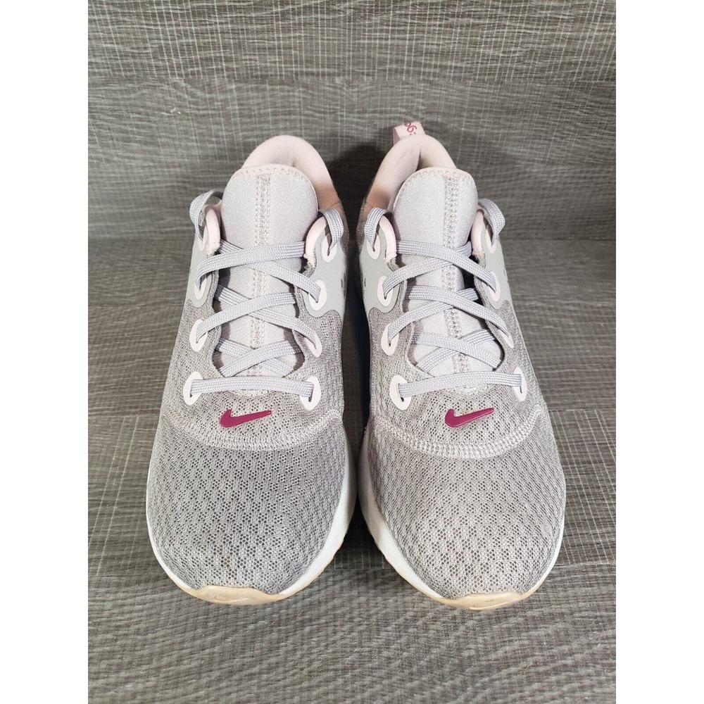 Nike Womens Legend React Running Shoes Gray Purpl… - image 2